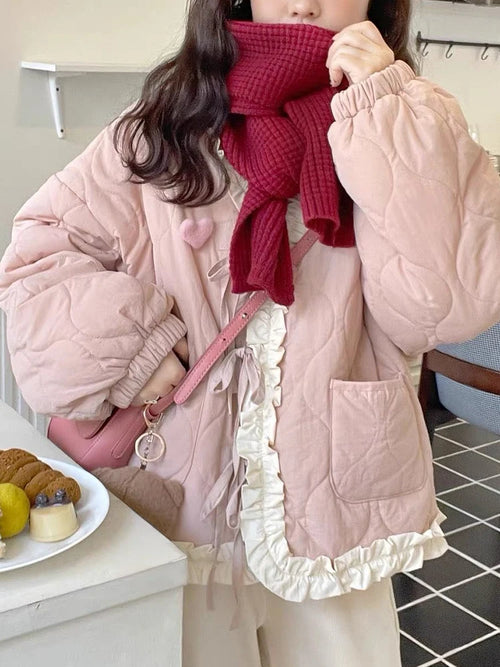 Oversized Pink Coat