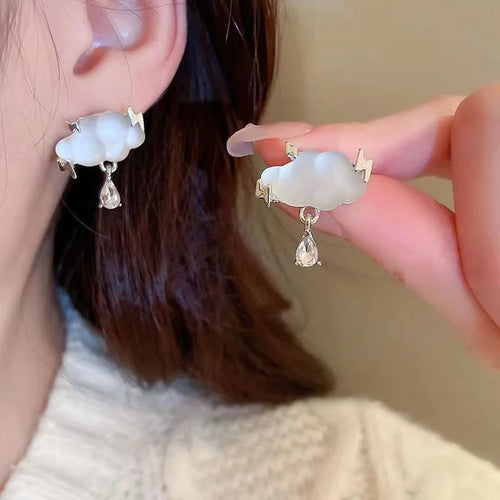 Rain Cloud Earrings