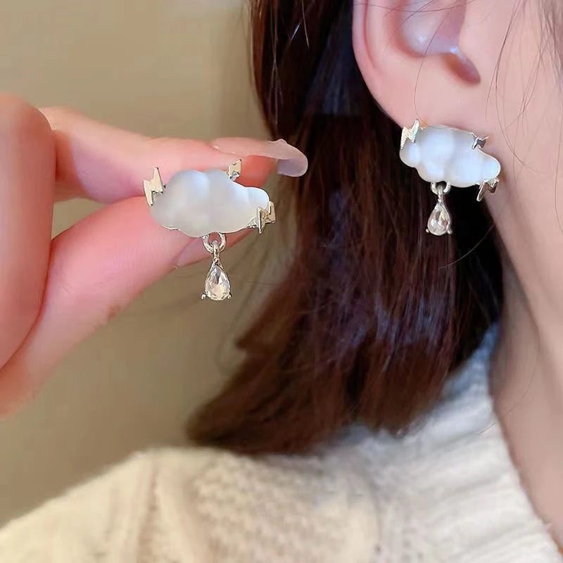 Rain Cloud Earrings