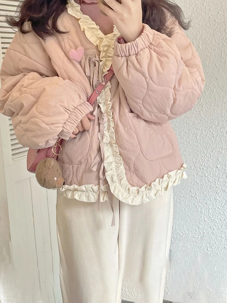 Oversized Pink Coat