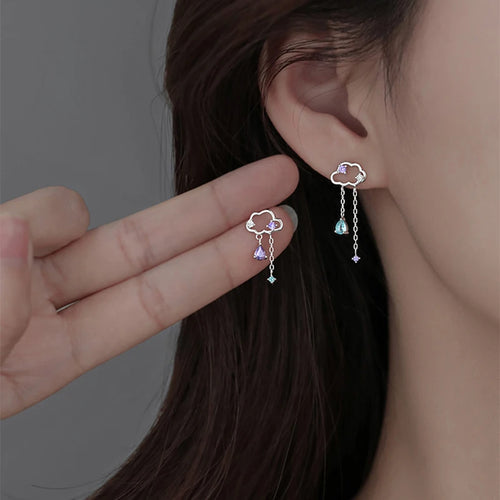 Rain Cloud Earrings