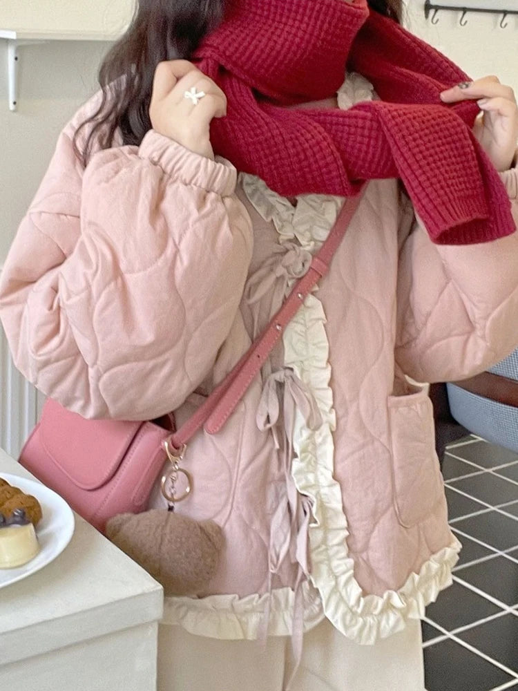 Oversized Pink Coat